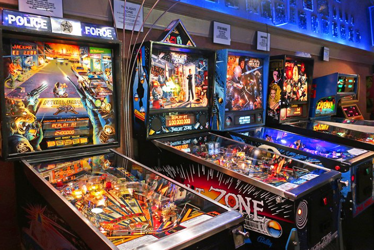 pinball machines in app pinball museum